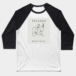 Picasso abstract women line art Baseball T-Shirt